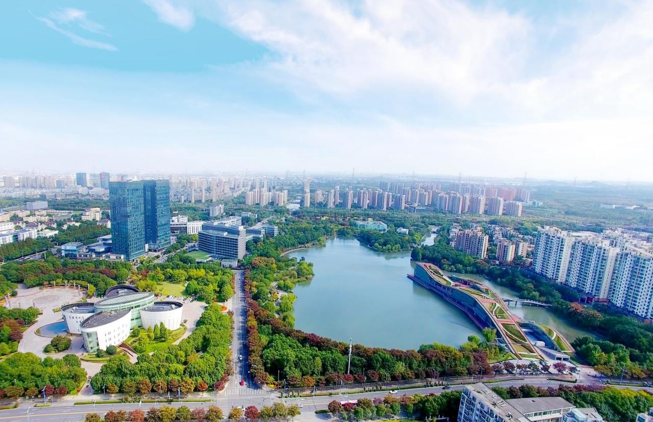 Crowne Plaza Shanghai Xiayang Lake By Ihg Qingpu Exterior foto